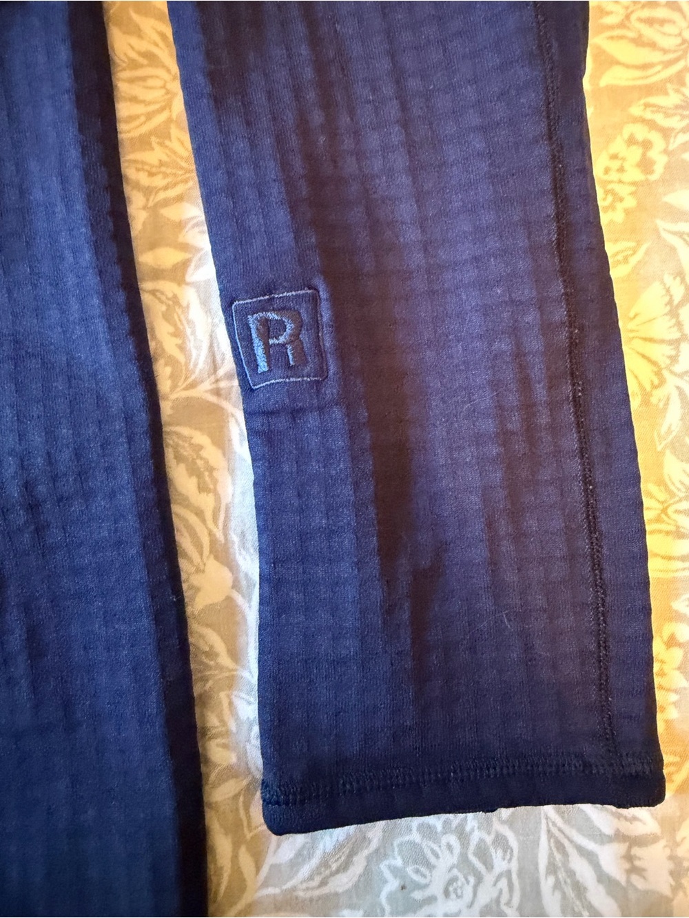 Patagonia Mens R1 Blue Fleece Pullover Half Zip Polartec Power Grid Sz Med - Picture 5 of 11